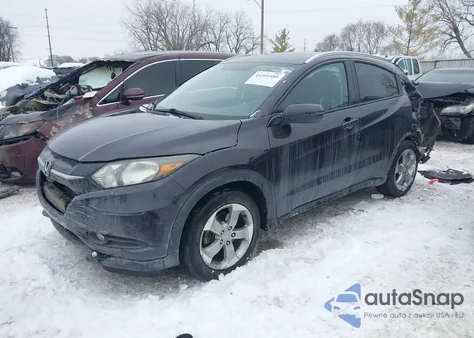 2016 Honda Hr-V Ex-L z USA, uszkodzony, nr VIN 3CZRU6H77GM769564